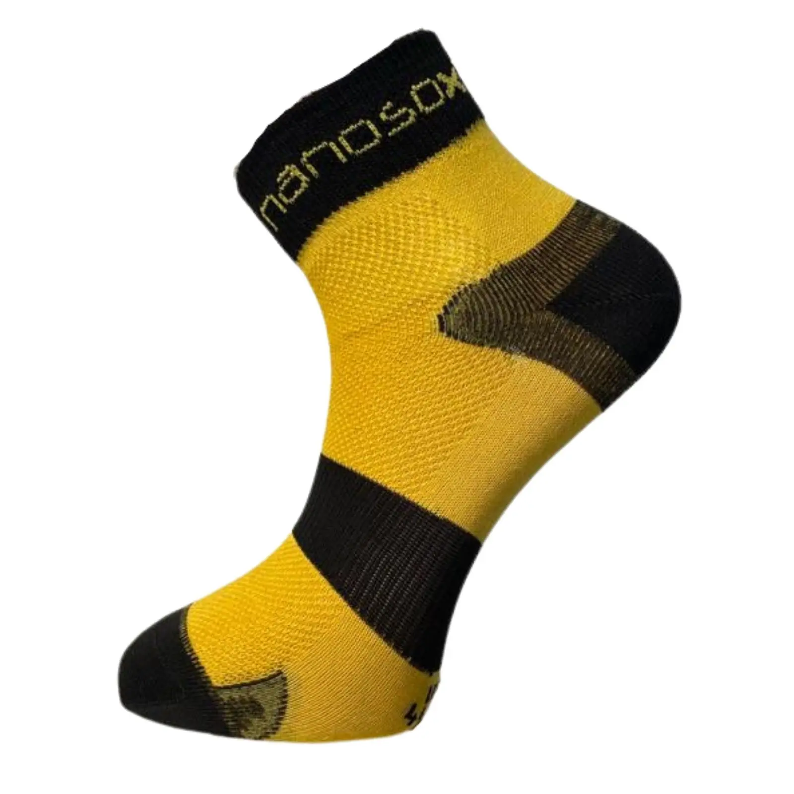 nanosox SPORT CYKLON ponožky .47-48 .černo-žlutá