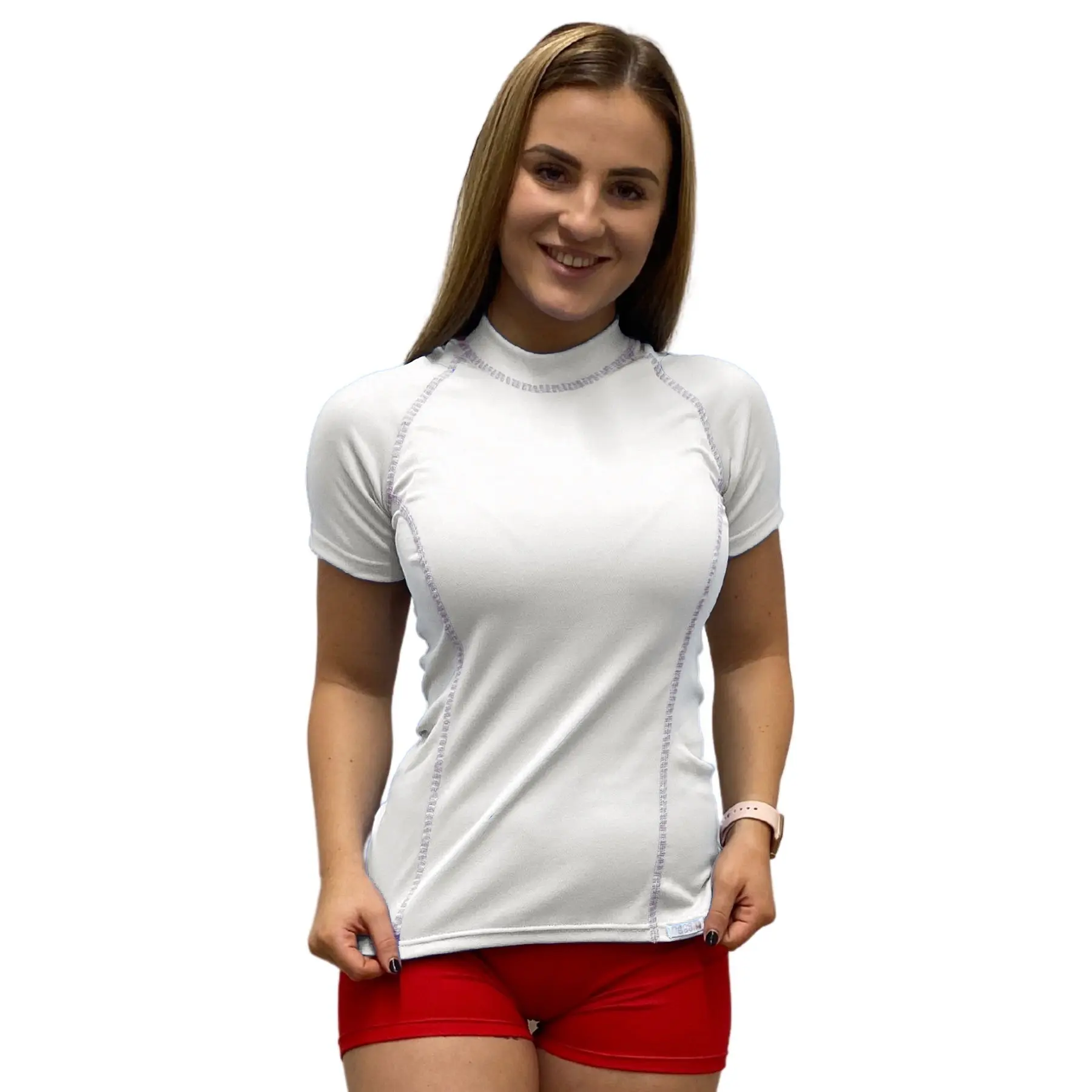SPORT NANO triko krátký rukáv .dámské .XL .bílá