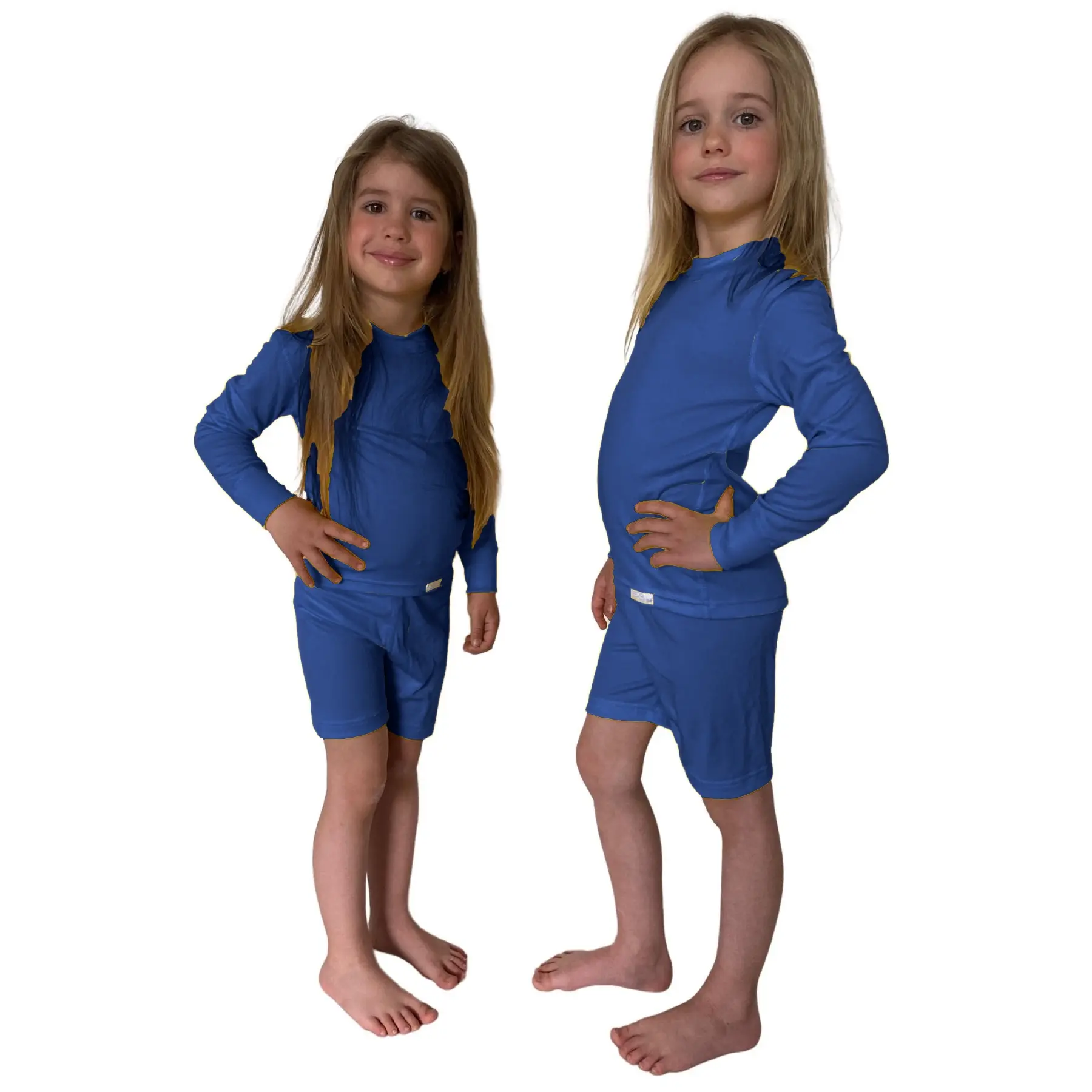 SPORT NANO triko dlouhý rukáv .dětské .100 .modrá