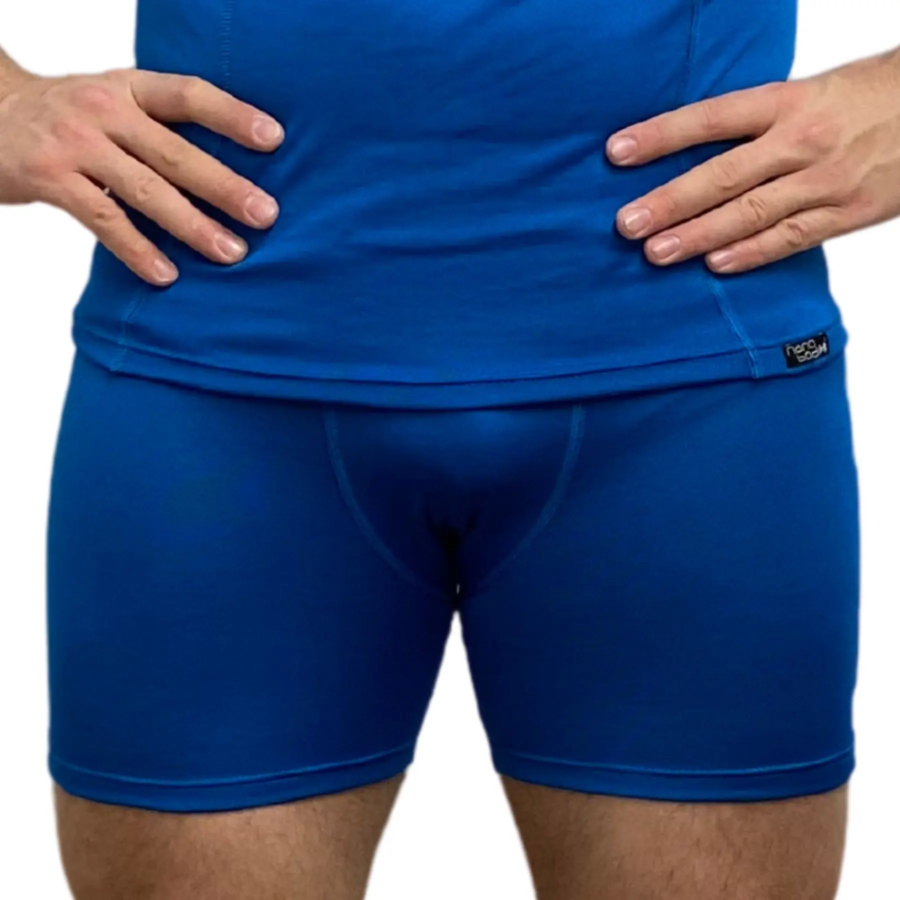 SPORT NANO šortky .pánské .S .modrá