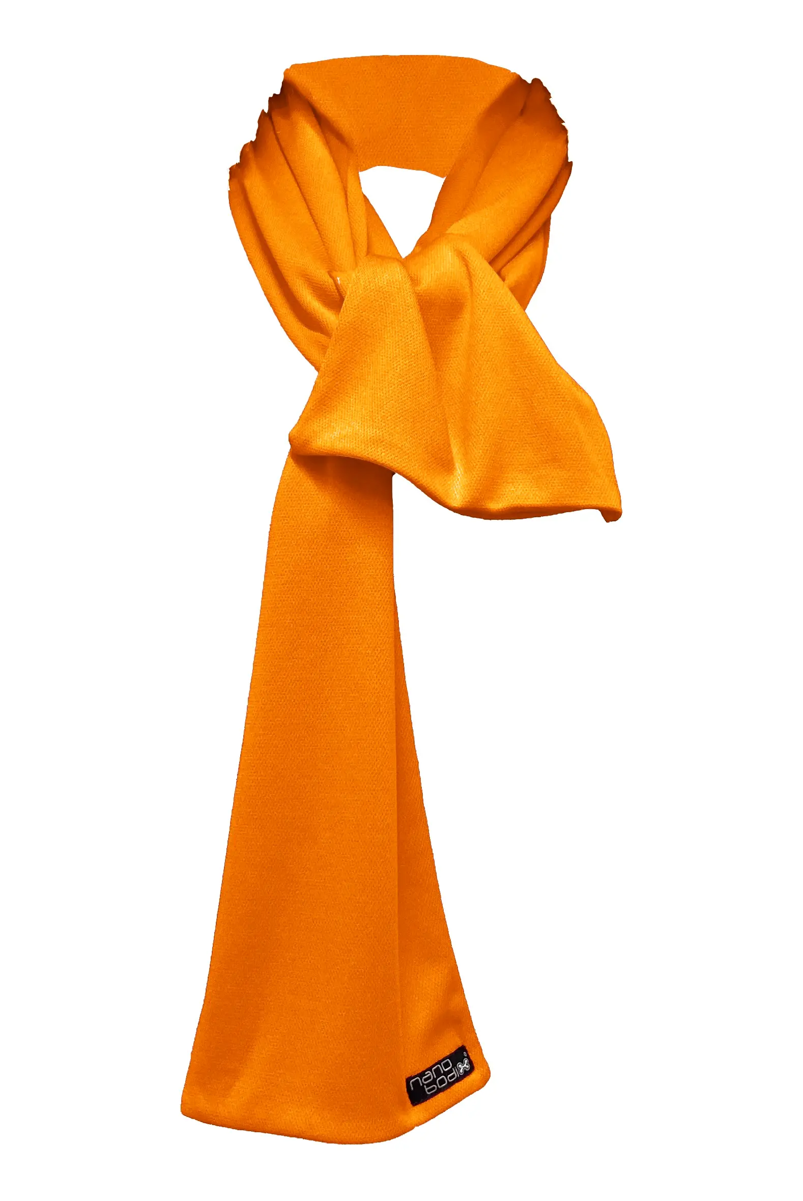 SPORT NANO šála elegantní .oranžová