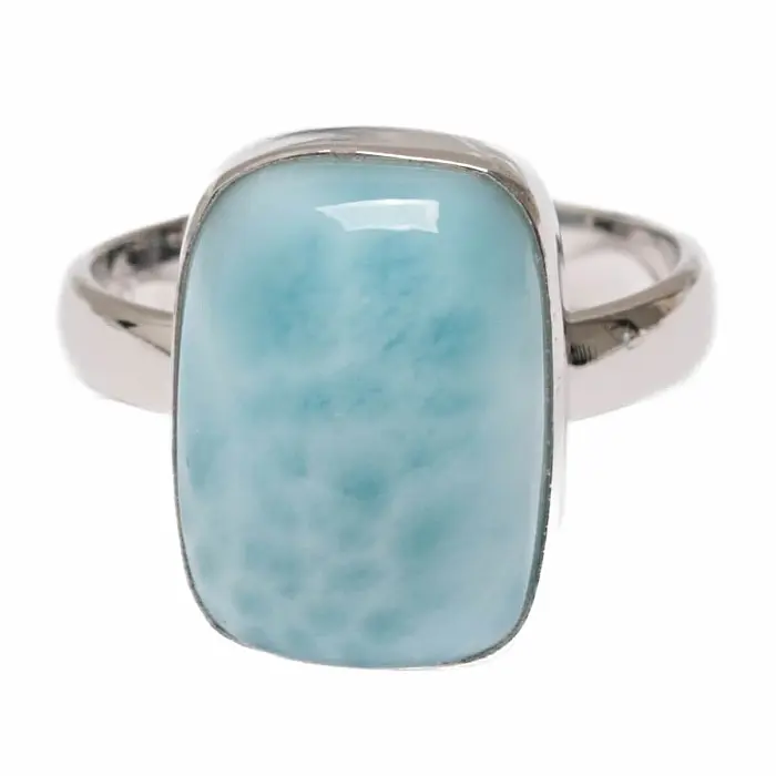 Larimar prsten stříbro Ag 925 VHR010772 - 1 - 51 mm (US 5,5), 4 g