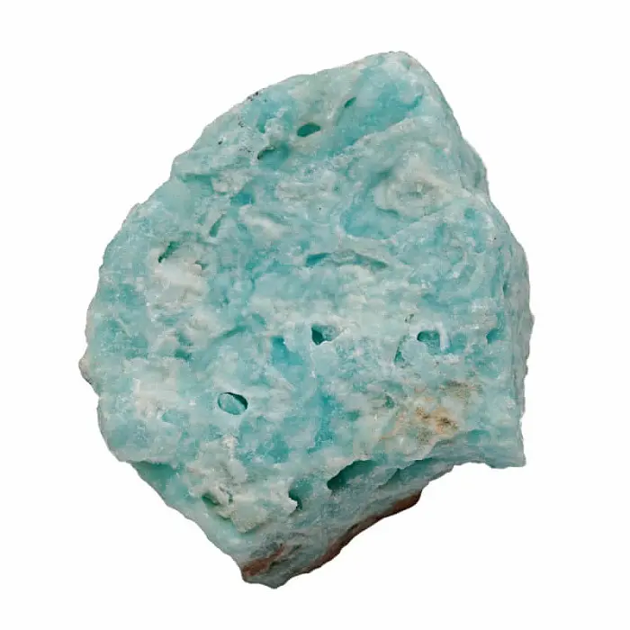 Aragonit modrý surový Afghánistán 11 - cca 5,6 x 4,7 cm, 149 g