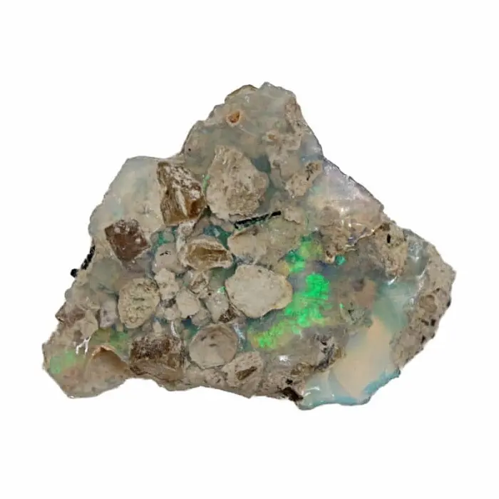 Opál etiopský v hornině 117 - cca 1,5 x 1,5 cm, 0,7 g