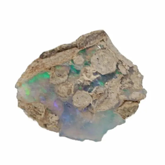 Opál etiopský v hornině 124 - cca 1,5 x 1,1 cm, 1,4 g