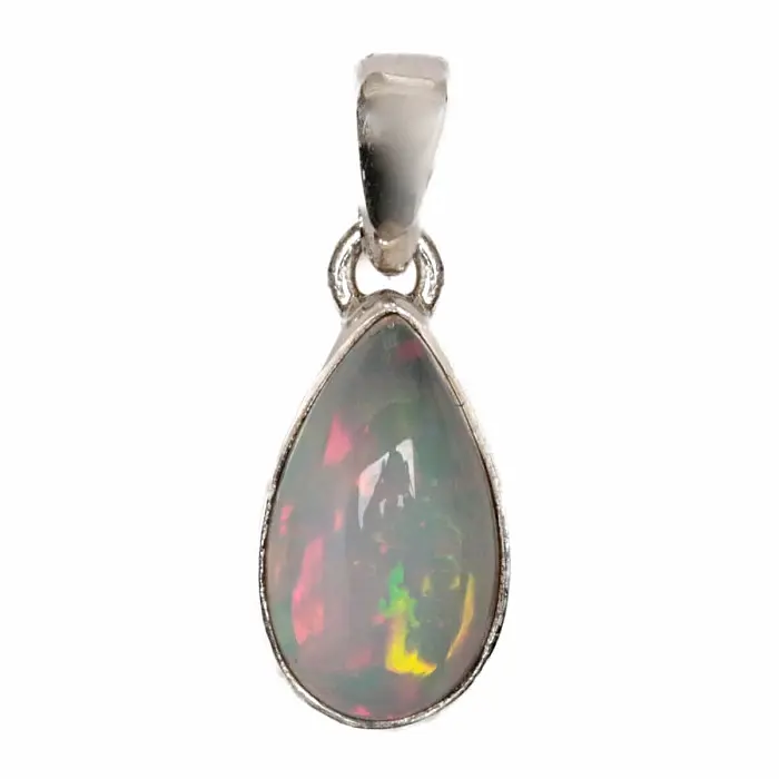 Opál etiopský přívěsek stříbro Ag 925 P136 - 1,3 cm, 1,4 g