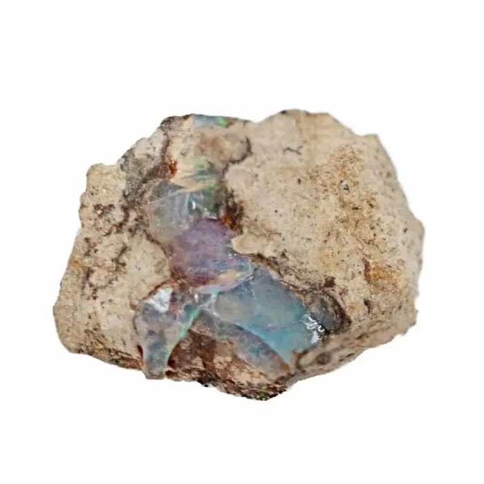Opál etiopský v hornině 145 - cca 1,7 x 1,3 cm, 1,1 g