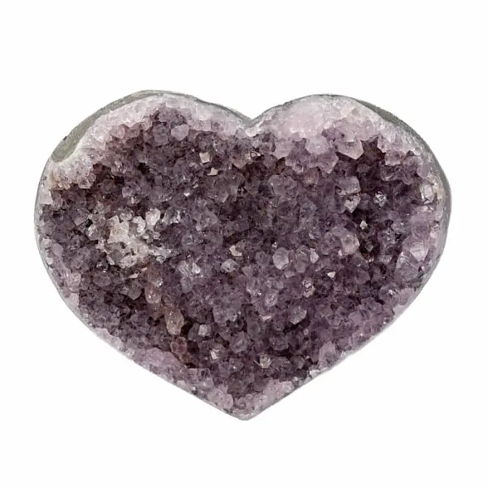 Ametyst drůza srdce AA  kvalita 15 - cca 11,1 x 9,7 cm, 340 g
