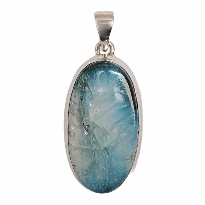 Glacierit přívěsek stříbro Ag 925 P189 - 3,4 cm, 9,7 g