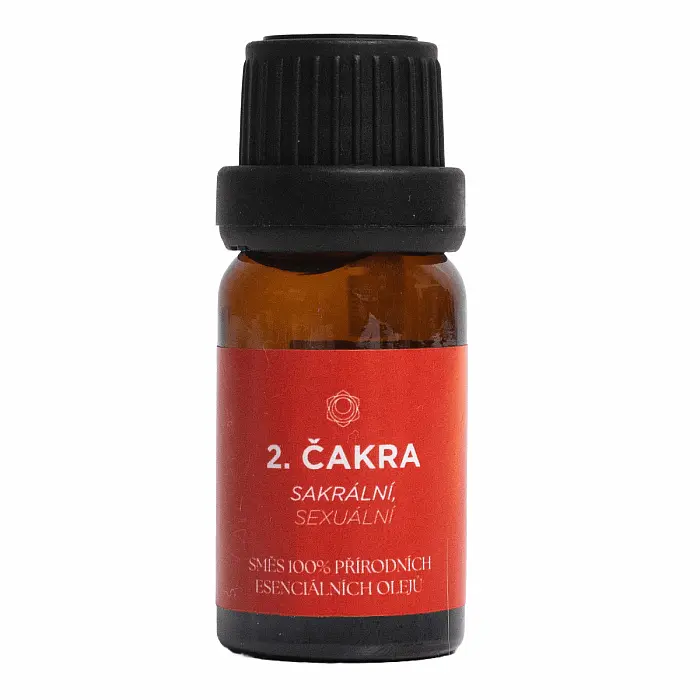 By Nefertitis Směs 100% esenciálních olejů 2. čakra - 10 ml