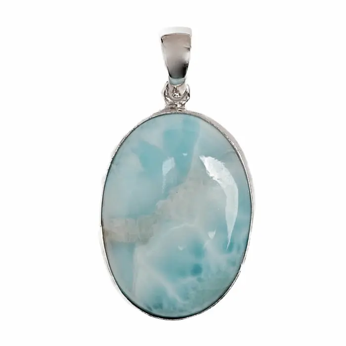 Larimar přívěsek stříbro Ag 925 VHP010789 - 2 - 2 cm, 4 g