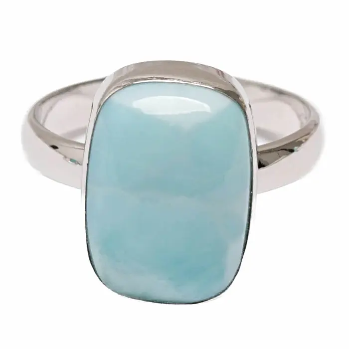 Larimar prsten stříbro Ag 925 VHR010772 - 2 - 53 mm (US 6,5), 4 g