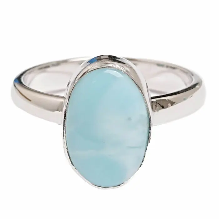 Larimar prsten stříbro Ag 925 VHR010791 - 2 - 52 mm (US 6), 3,7 g