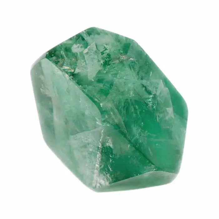 Fluorit duhový broušený 23 - cca 3,9 x 2,5 cm, 47 g