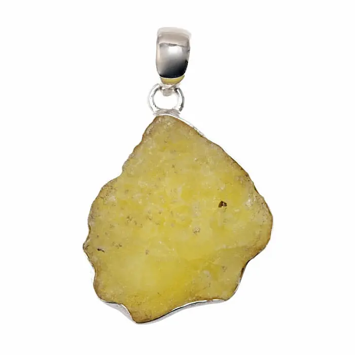 Brucit přívěsek stříbro Ag 925 P231 - 3 cm, 5,9 g
