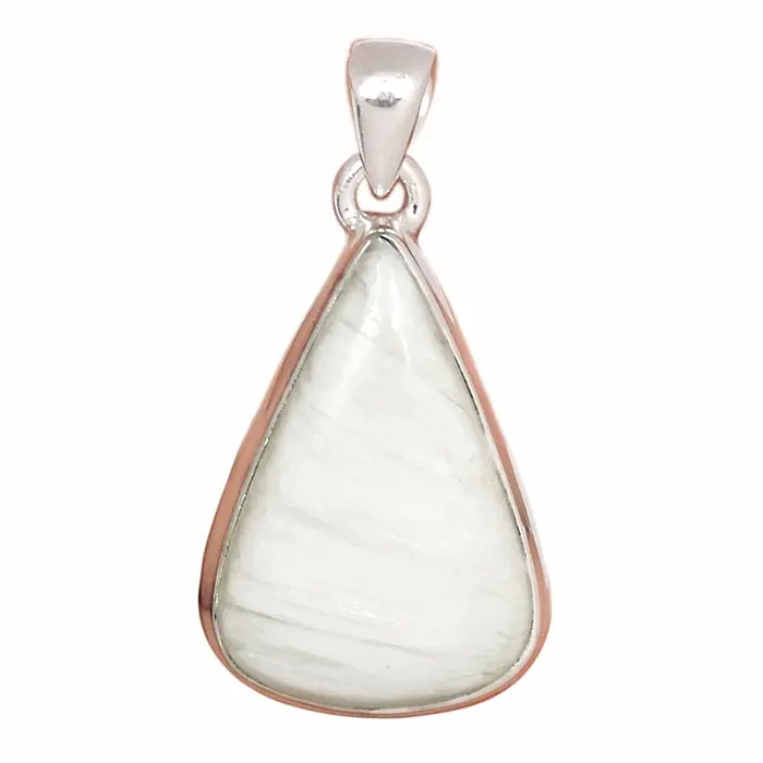 Skolecit přívěsek stříbro Ag 925 E233 - 2,5 cm, 6,7 g
