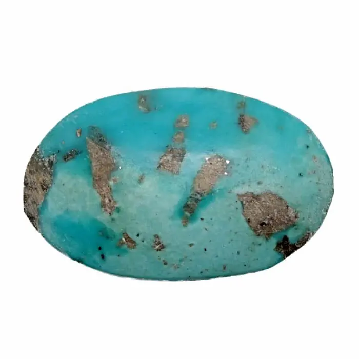 Tyrkys Írán Kabošon č. 27 - 1 x 1,71 cm, 1,65 g