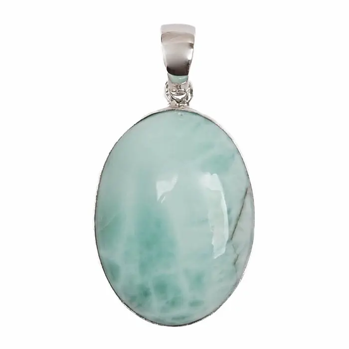 Larimar přívěsek stříbro Ag 925 VHP010798 - 3 - 2 cm, 4 g