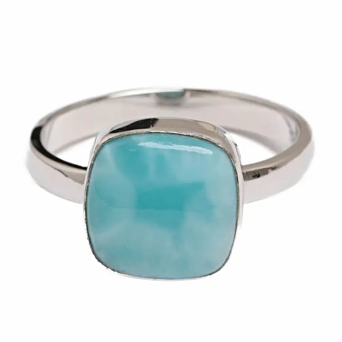 Larimar prsten stříbro Ag 925 VHR010778 - 3 - 61 mm (US 9,5), 3,8 g