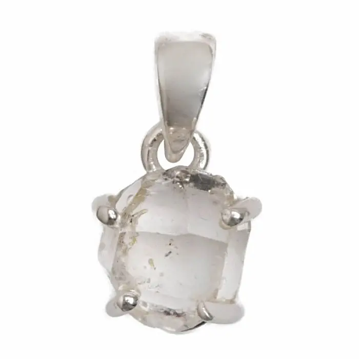 Herkimer diamant přívěsek stříbro Ag 925 P3237 - 0,7 cm, 1 g