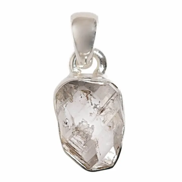 Herkimer diamant přívěsek stříbro Ag 925 P3337 - 1,1 cm, 1,7 g