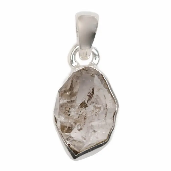 Herkimer diamant přívěsek stříbro Ag 925 P3339 - 1,3 cm, 1,9 g