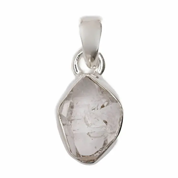 Herkimer diamant přívěsek stříbro Ag 925 P3399 - 1,1 cm, 1,7 g