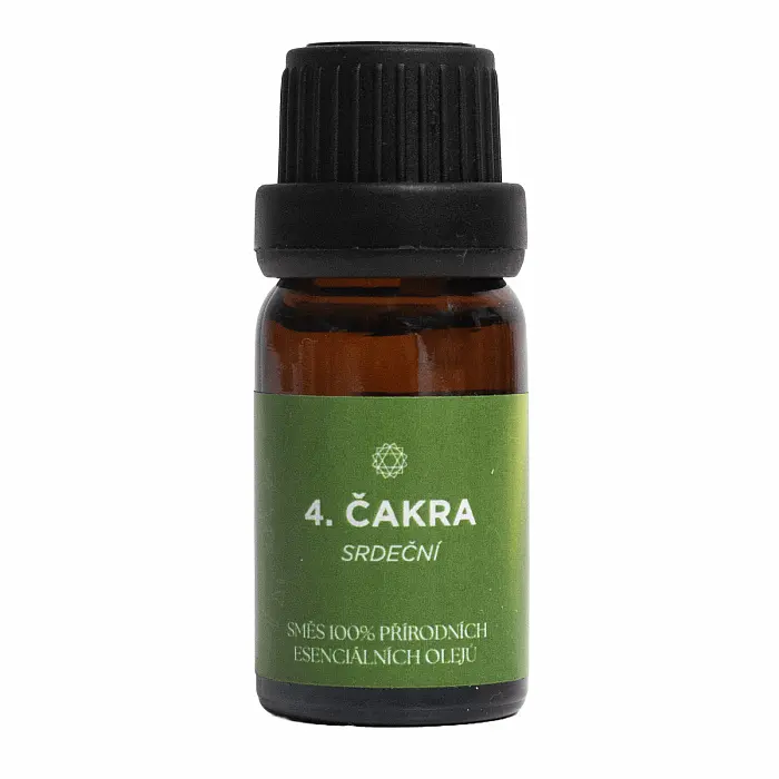 By Nefertitis Směs 100% esenciálních olejů 4. čakra - 10 ml