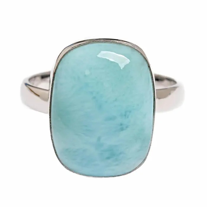 Larimar prsten stříbro Ag 925 VHR010773 - 4 - 56 mm (US 7,5), 4,5 g