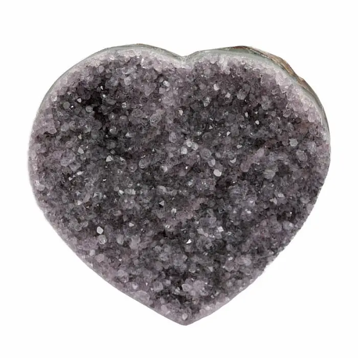 Ametyst drůza srdce AA kvalita 5 - cca 11 x 10,9 cm, 601 g