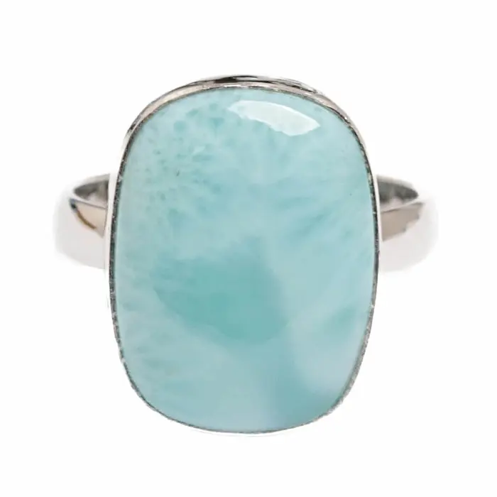 Larimar prsten stříbro Ag 925 VHR010773 - 5 - 51 mm (US 5,5), 4,5 g