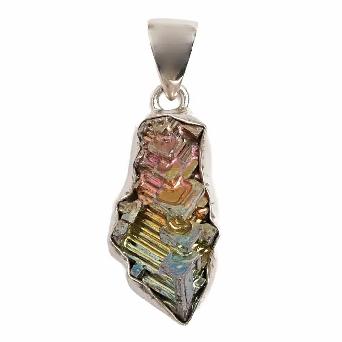 Bizmut přívěsek stříbro Ag 925 P537 - 2,6 cm, 8,8 g