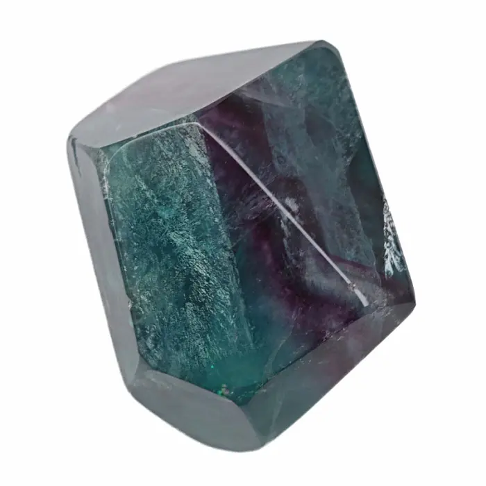Fluorit duhový broušený 6 - cca 3,6 x 2,7 cm, 39 g