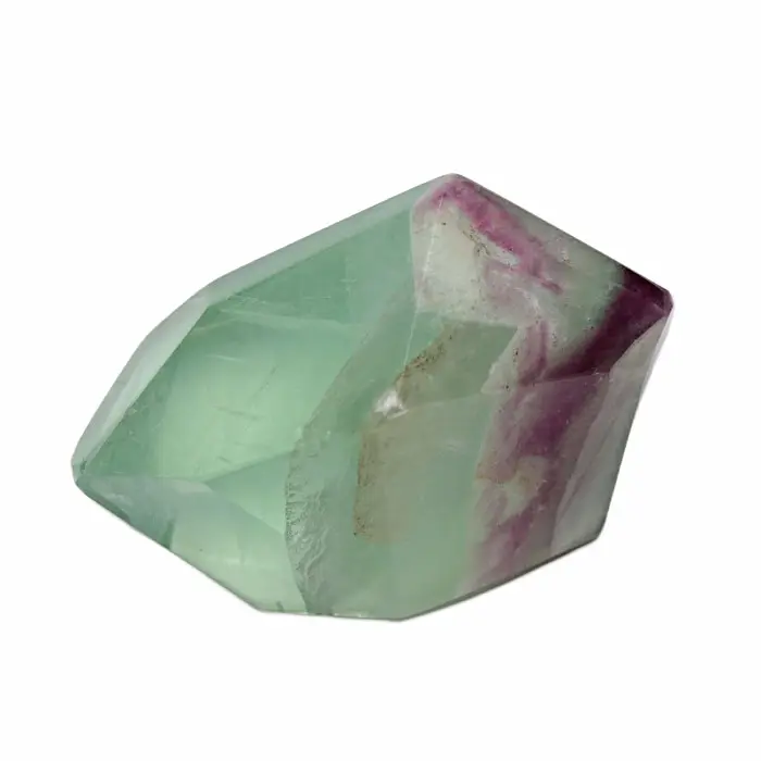 Fluorit duhový broušený 7 - cca 4,2 x 2,9 cm, 34 g