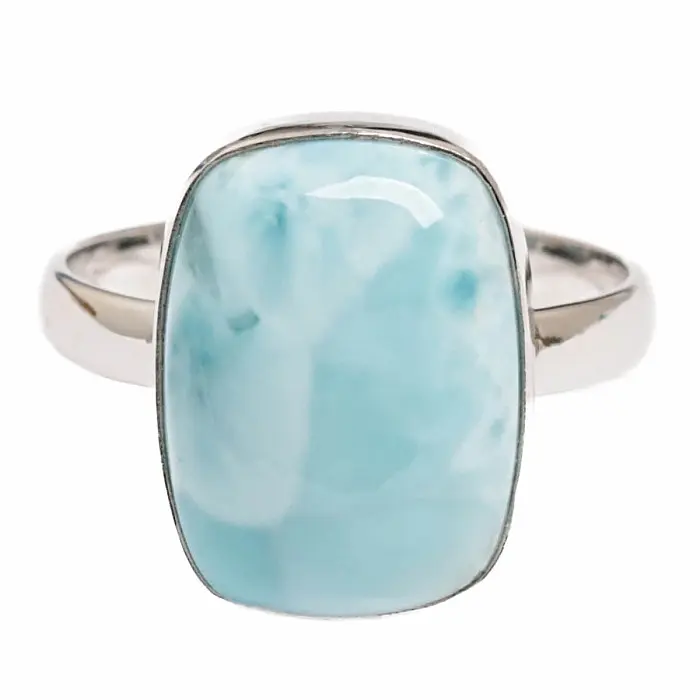 Larimar prsten stříbro Ag 925 VHR010773 - 7 - 58 mm (US 8,5), 4,5 g