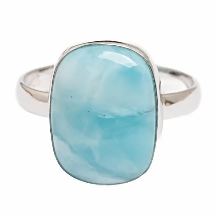 Larimar prsten stříbro Ag 925 VHR010773 - 8 - 61 mm (US 9,5), 4,5 g