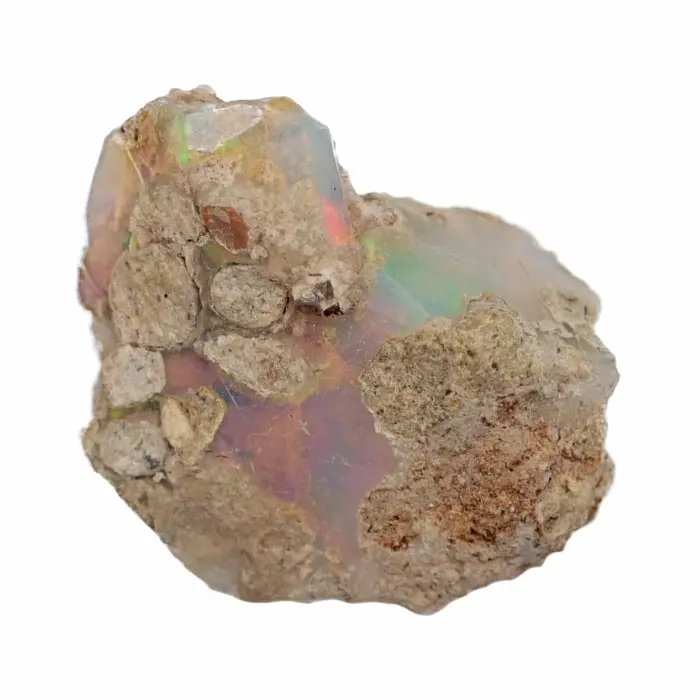 Opál etiopský v hornině 94 - cca 1,6 x 1,2 cm, 1 g