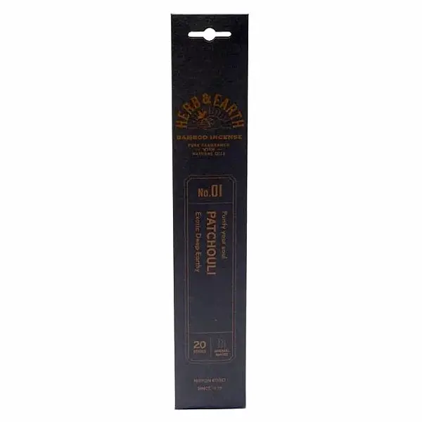 Vonné tyčinky Nippon Kodo Patchouli - 20 ks