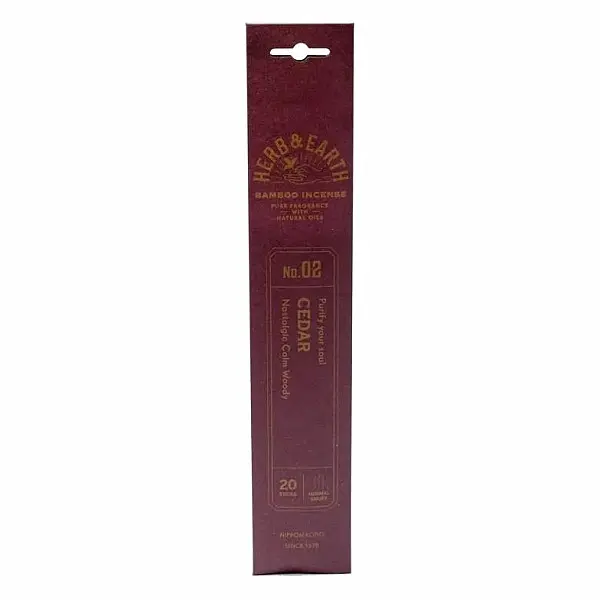 Vonné tyčinky Nippon Kodo Cedar - 20 ks