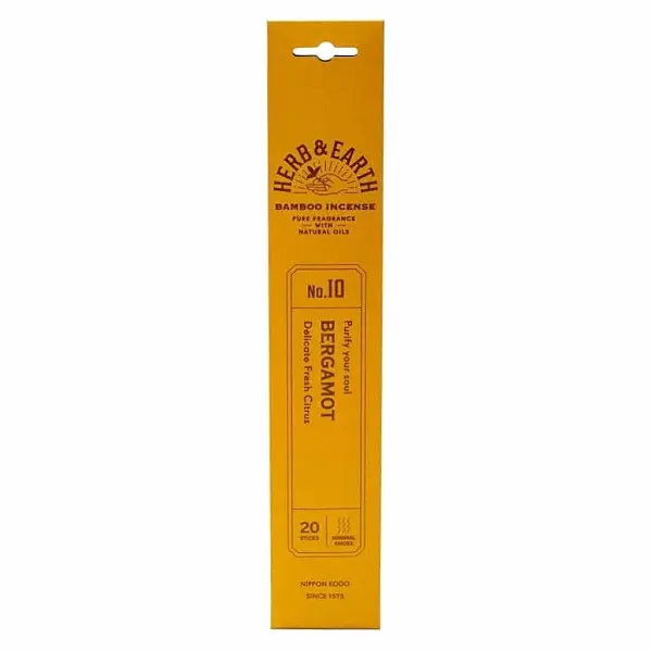 Vonné tyčinky Nippon Kodo Bergamot Herbs - 20 ks