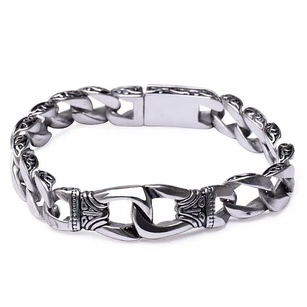 Elegantní náramek Viking Cable chirurgická ocel - obvod cca 21,5 cm