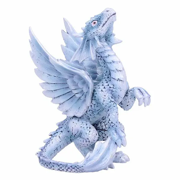 Stříbrný drak malý soška - cca 11,5 cm, 250 g