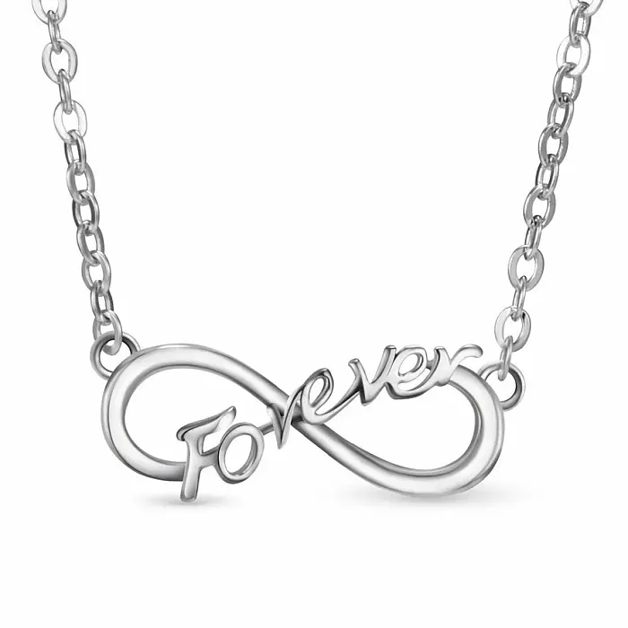 Stříbrný náhrdelník SILVER INFINITY - cca 46 cm