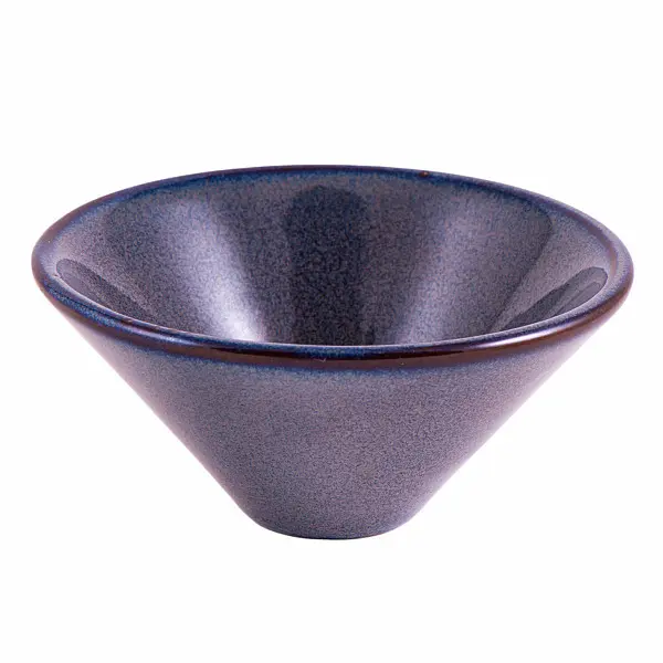 Miska keramická tmavě modrá - výška 5 cm, průměr 10 cm