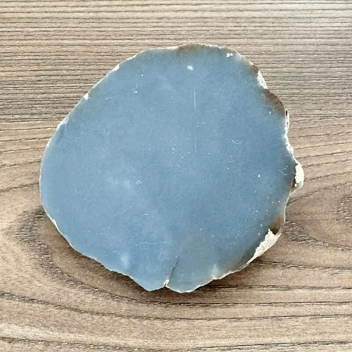 Angelit leštěná půlka Peru č. 12 - cca 7,7 x 78,8 cm, 184 g