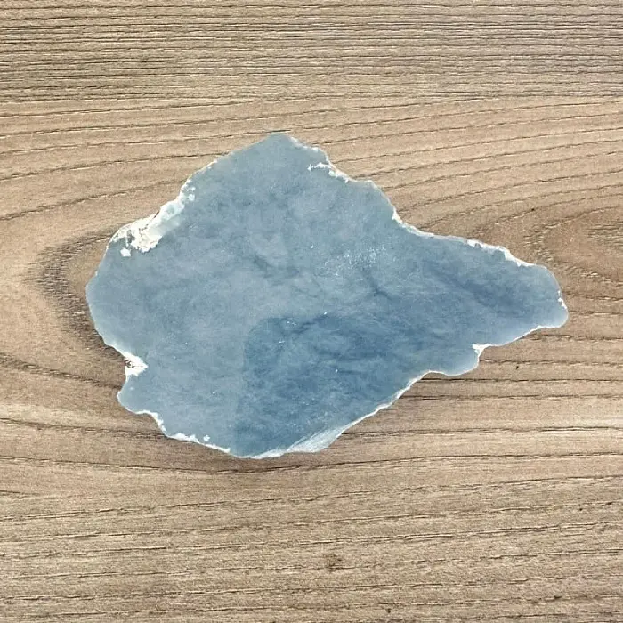 Angelit leštěná půlka Peru č. 2 - cca 6,7 x 10,2 cm, 203,5 g