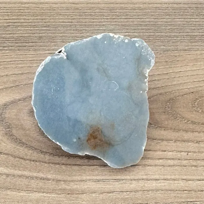 Angelit leštěná půlka Peru č. 6 - cca 7,3 x 7,4 cm, 215,1 g