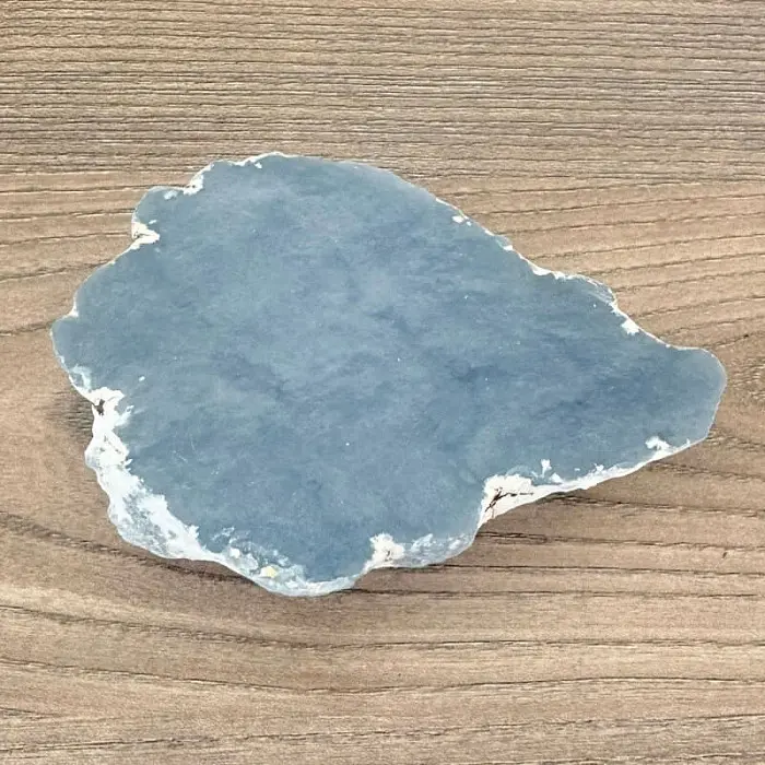 Angelit leštěná půlka Peru č. 9 - cca 6,7 x 10,4 cm, 282,7 g