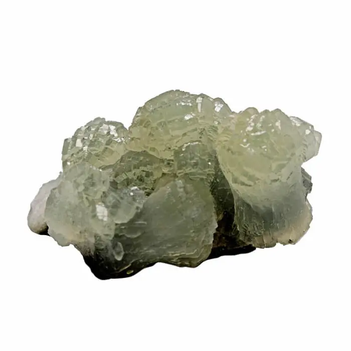 Prehnit surový krystaly Maroko - M - cca 2 - 2 ,5 cm