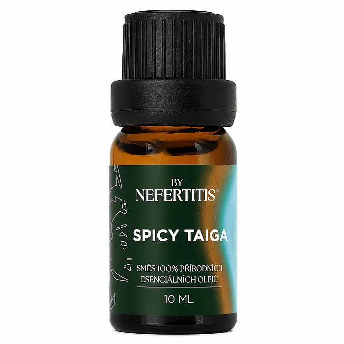 By Nefertitis směs 100% esenciálních olejů SPICY TAIGA - 10 ml